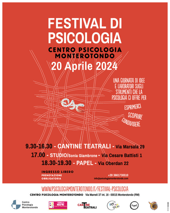 locandina Festival Psicologia Monterotondo 2024